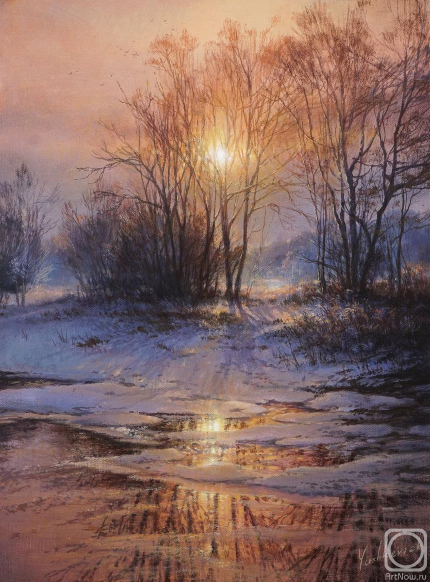 Yushkevich Viktor. Winter symphony of light