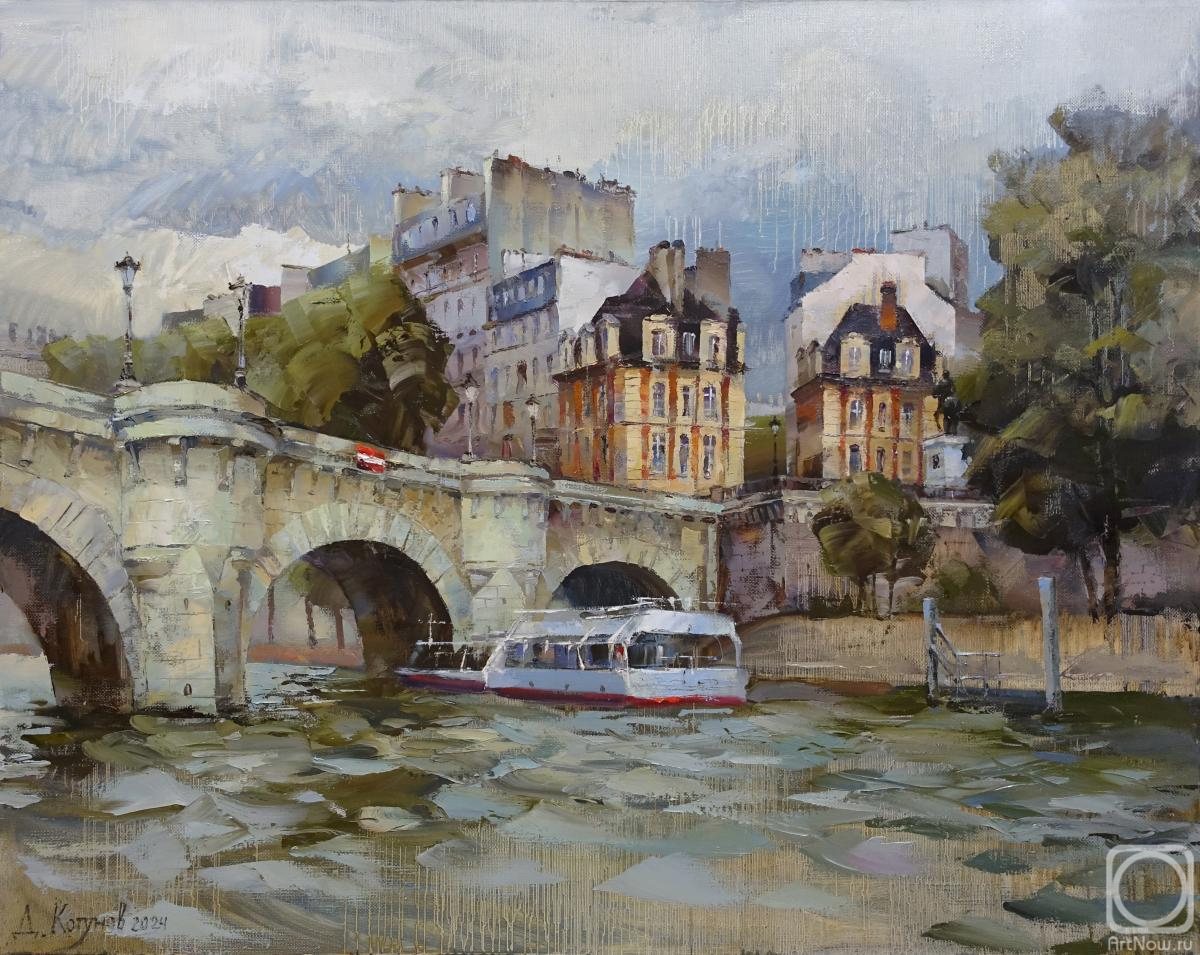 Kotunov Dmitry. Rain over the Seine