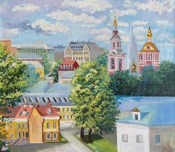 Moscow. View of Staraya Basmannaya