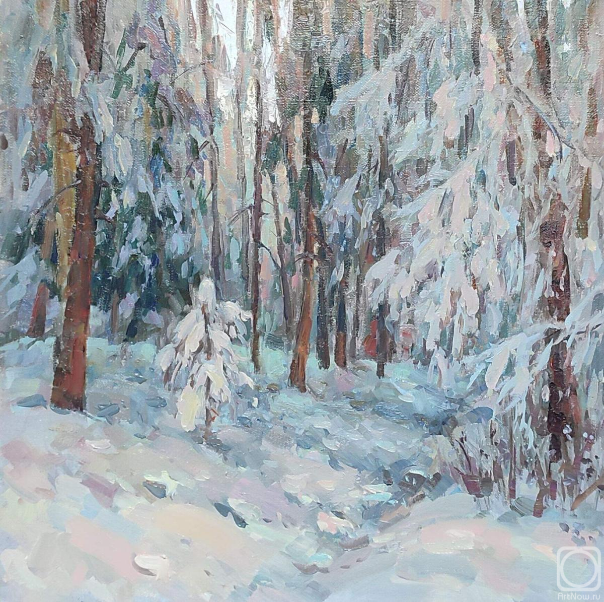 Antonova Galina. Winter Forest