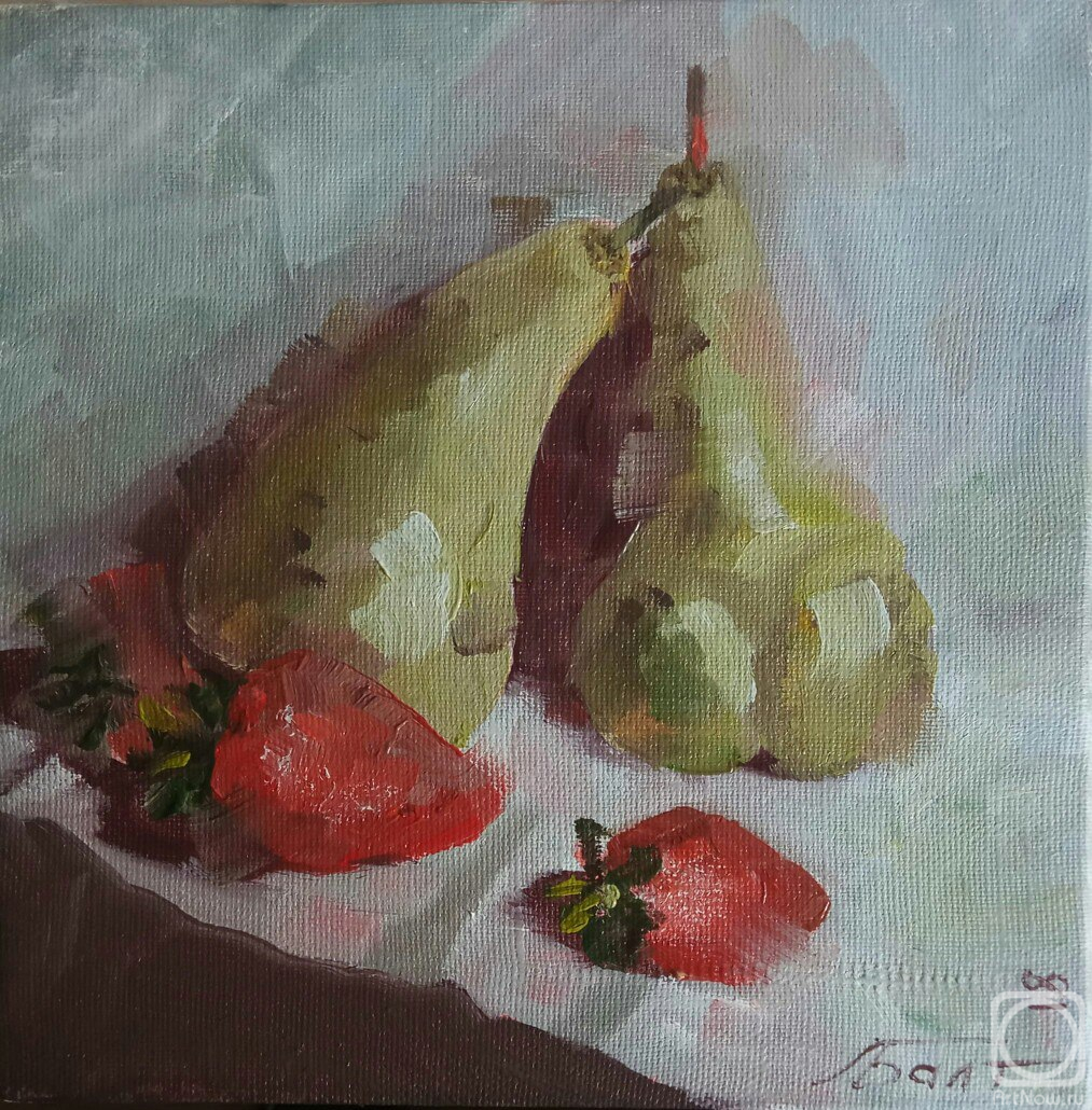 Baltrushevich Elena. Two pears