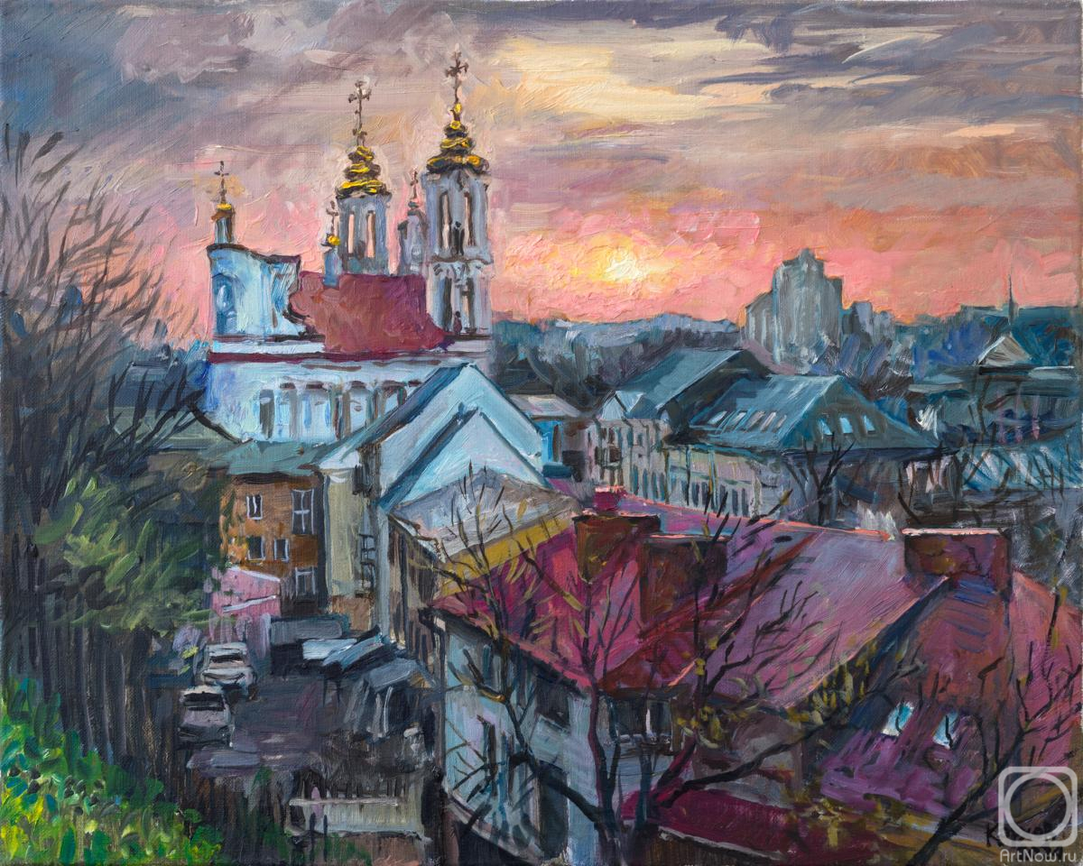 Korhov Yuriy. Vitebsk. Evening