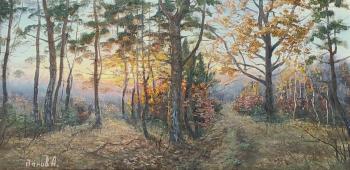At sunset of the passing day (). Panov Aleksandr