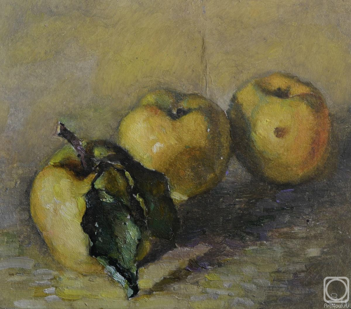 Sobolev Viktor. Still life with apples