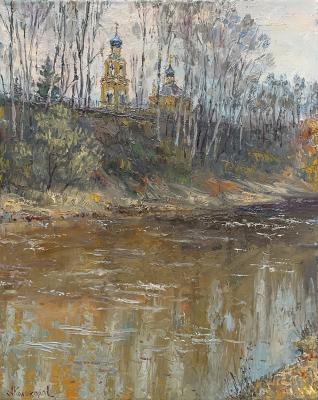 The Kirzhach River. April. Kolokolov Anton