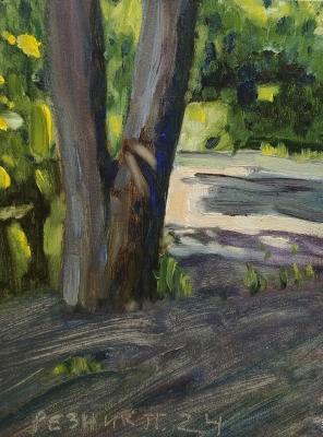 In the shade of an alder tree. Reznik Pavel