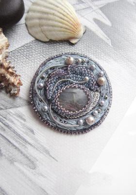 Brooch Tales of the Wind and the Sea. Lavrova Elena
