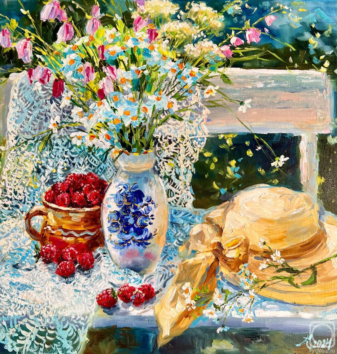 Kiselyova Yuliya. Hot June day Still Life