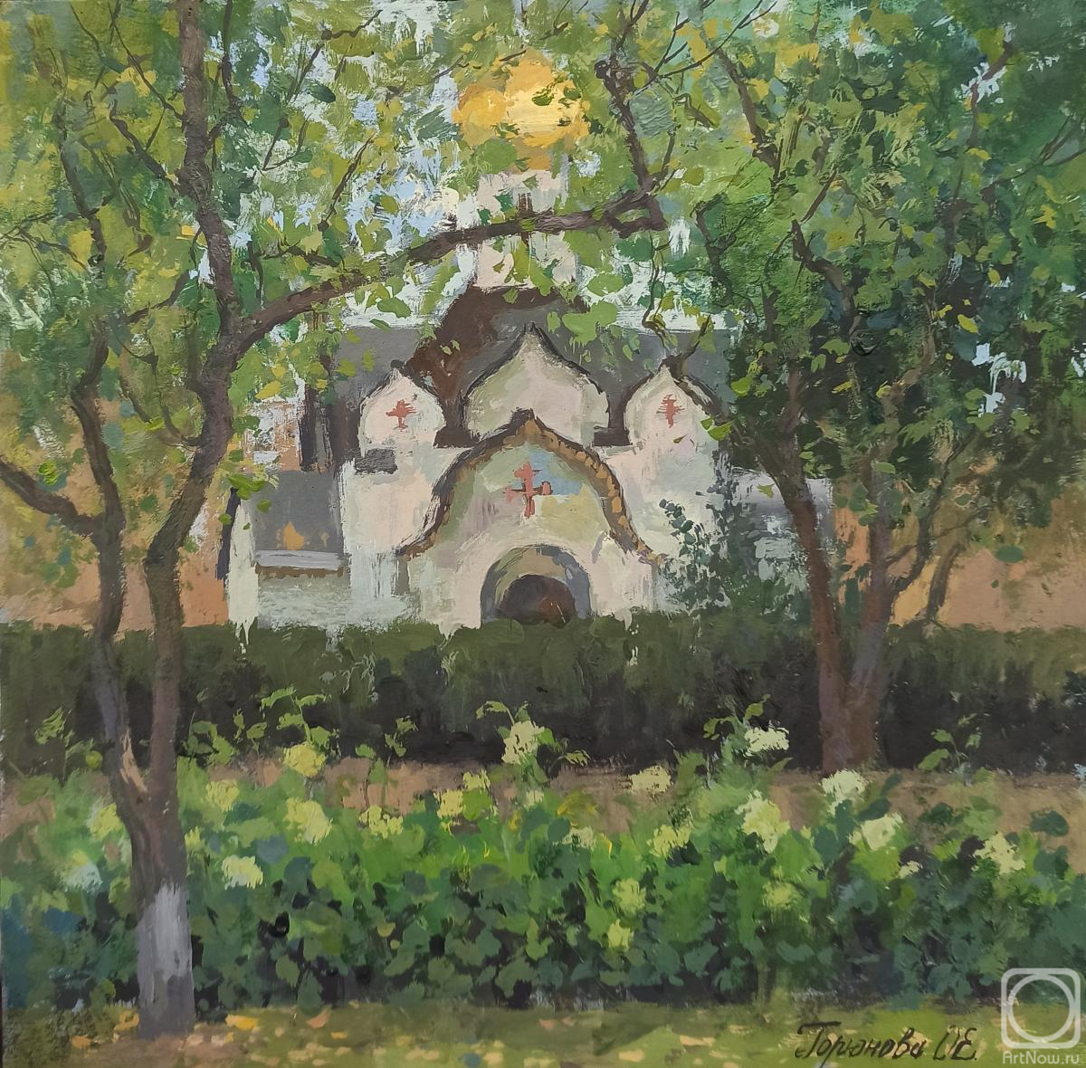 Картина. Горюнова Ольга. В стенах Борисоглебского монастыря