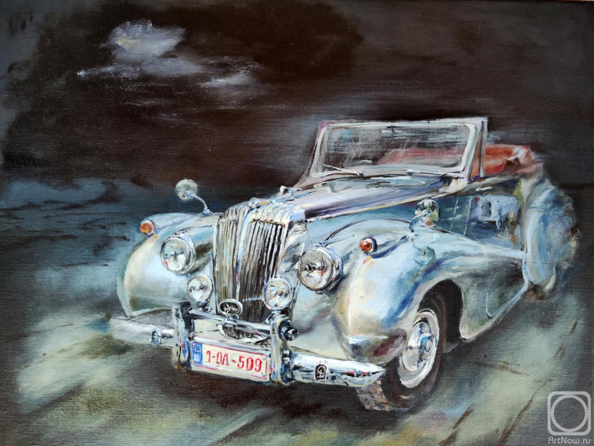 Картина маслом на холсте. Криворученко Елена. Ретро