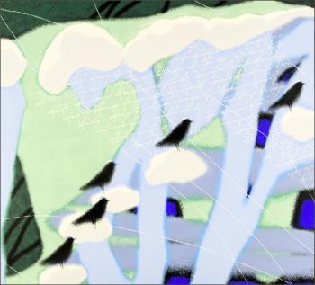 Олигеров Александр Романович. Осенние хлопоты Олигеров Александр Романович. Осенние хлопоты