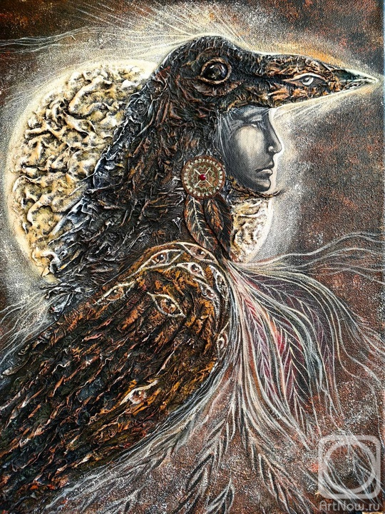 Картина. Русских Наталия. Всевидящий из Серии Тотемы