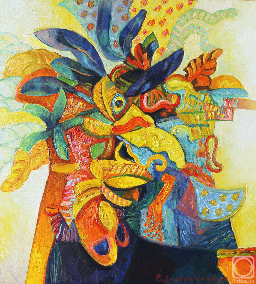 Картина маслом на холсте. Подгаевская Марина. Желтый букет#3