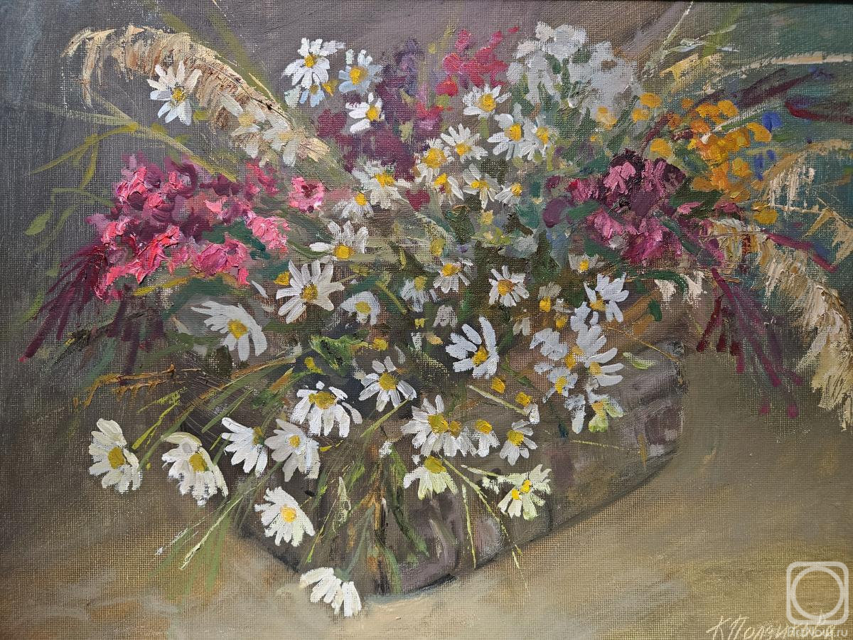 Картина маслом на холсте. Ползикова Оксана. Запах лета