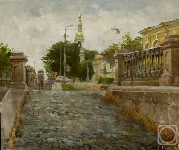 Galimov Azat. Nikoliskiy cathedral. Bad weather