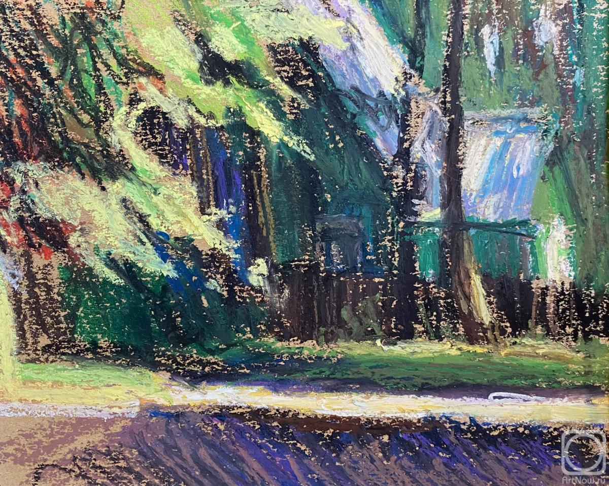 Картина. Гавлина Александра. Поселок художников «Сокол»