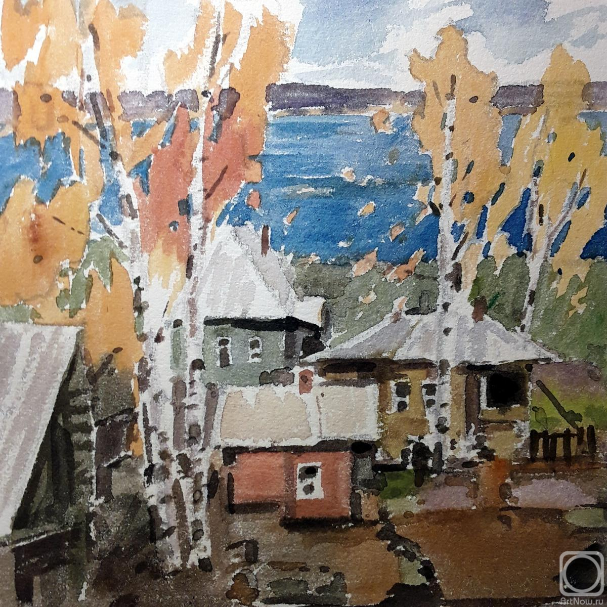 Картина. Кнэхт Александр. Роняет лес прощальный свой убор