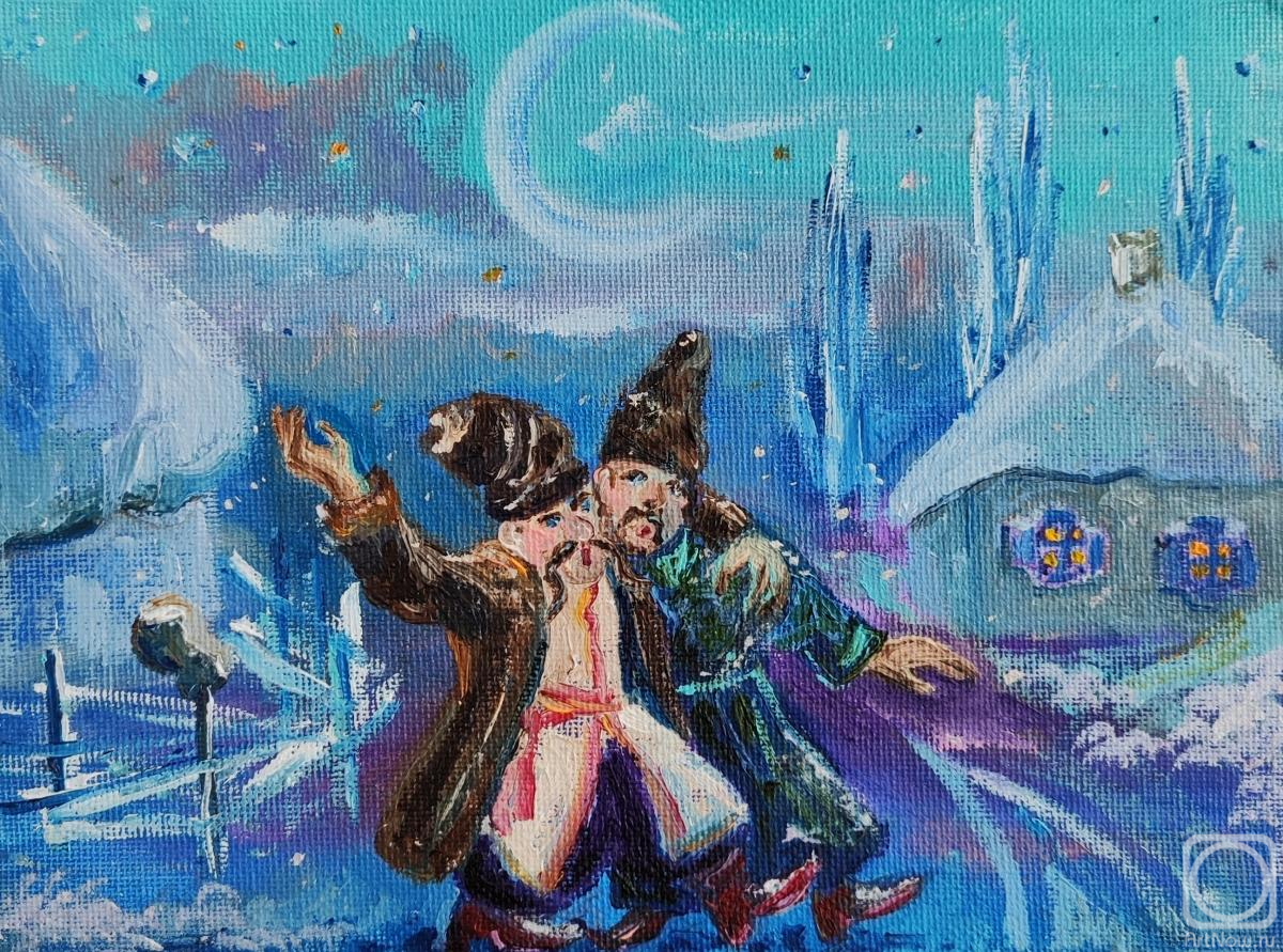 Картина. Мелкова Мария. Вечера на хуторе