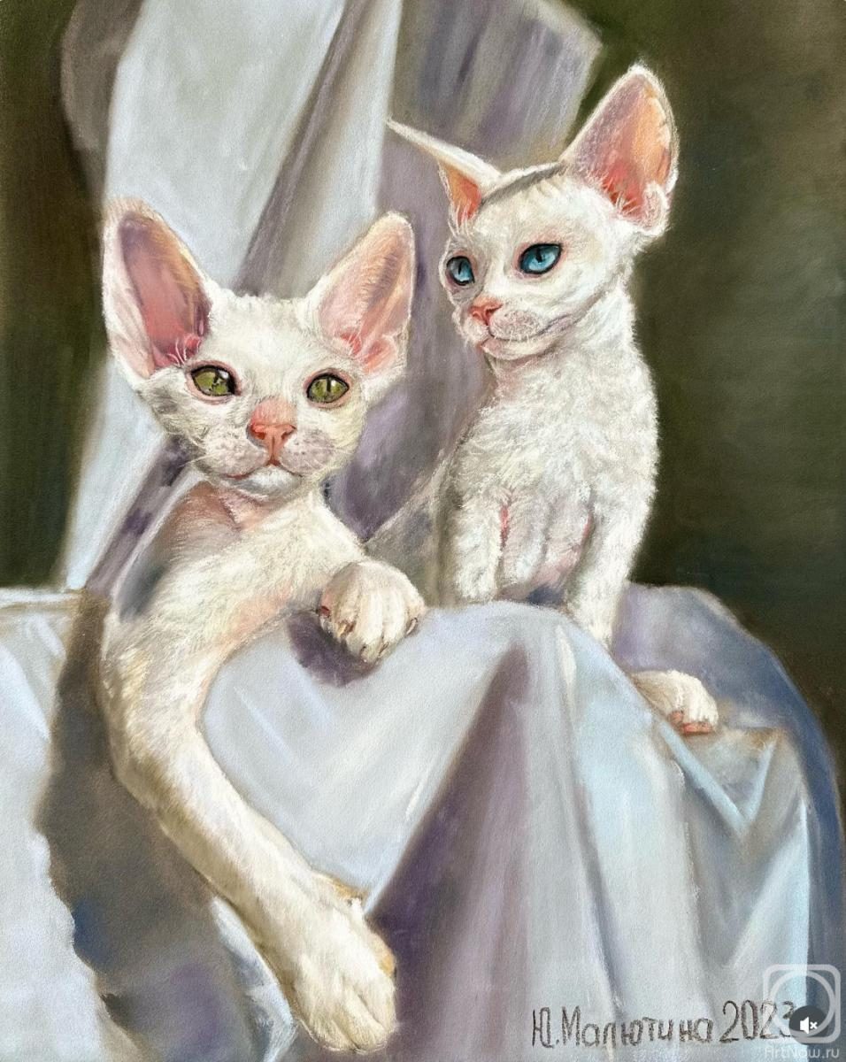 Картина. Малютина Юлия. Блондины