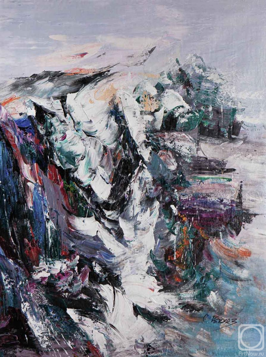 Картина маслом на холсте. Виверс Кристина. Горы драгоценностей