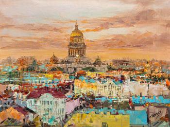 Виверс Кристина . Касается закат любимых крыш. Питер Виверс Кристина . Касается закат любимых крыш. Питер