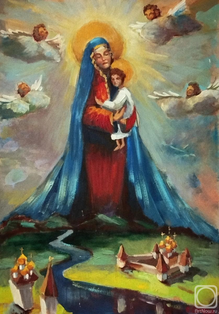 Картина. Силаева Нина. Покрова Богоматери