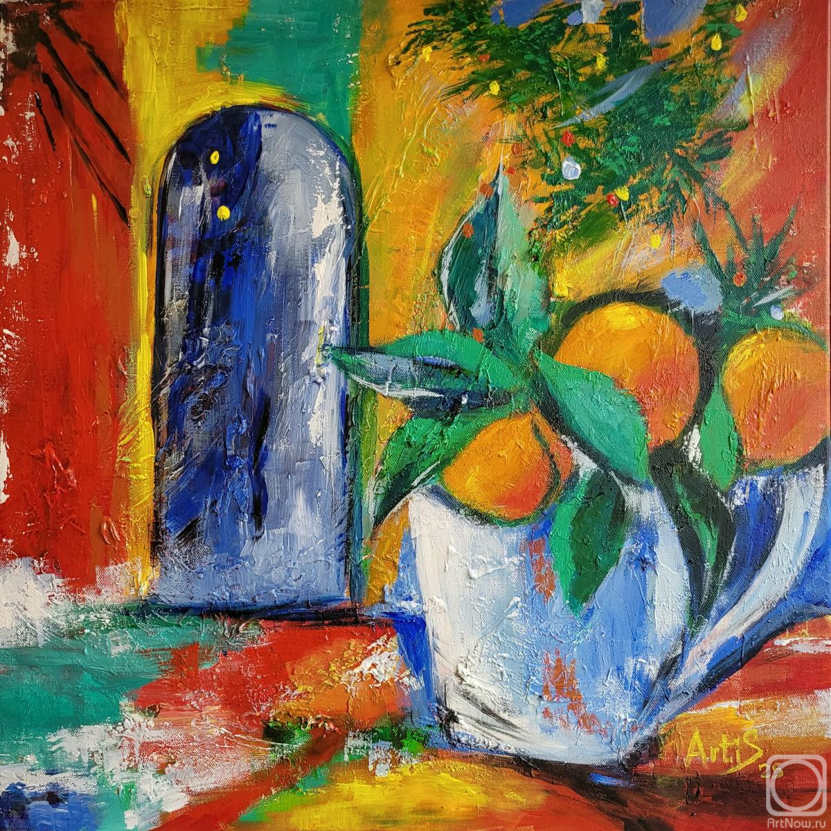 Guseva Svetlana. Tangerines: Pre-New Year