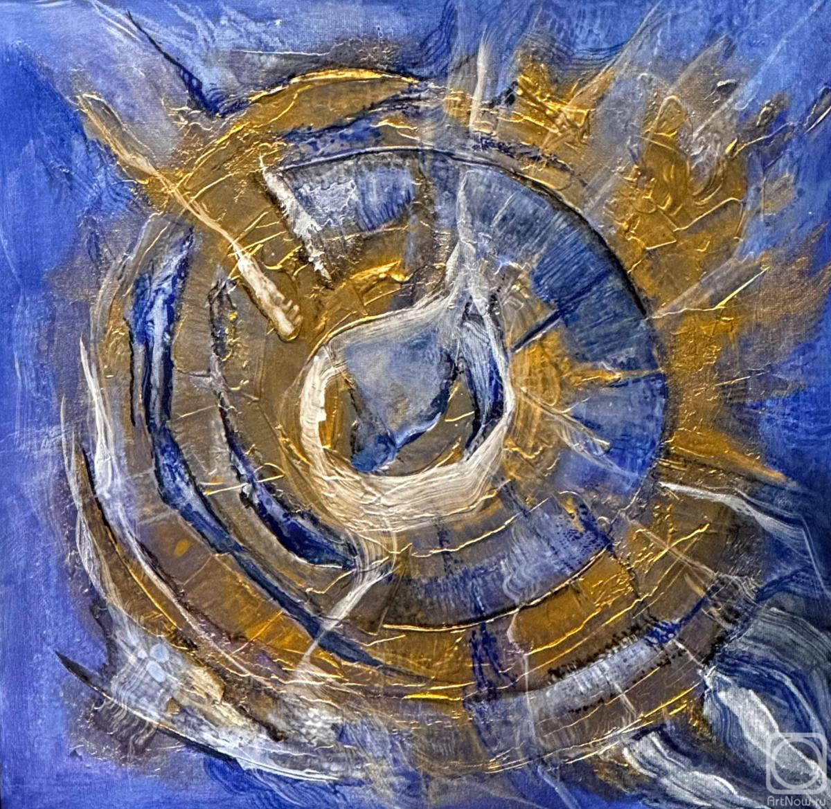 Картина. Червинская Анна. Космическое Зачатие