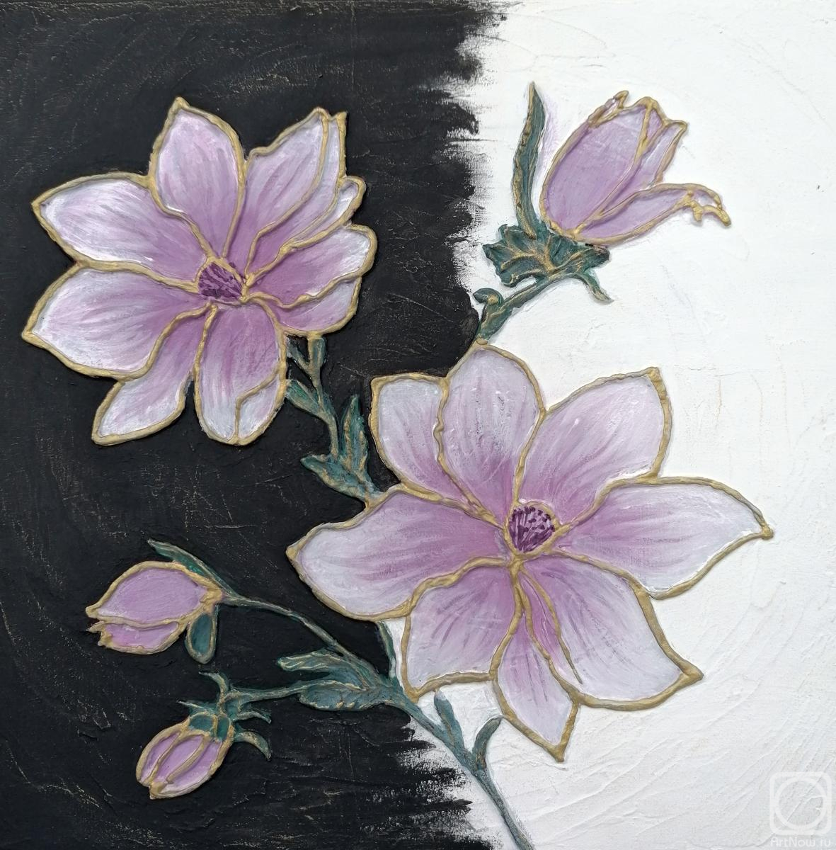 Картина. Жанкина Римма. Лунные магнолии