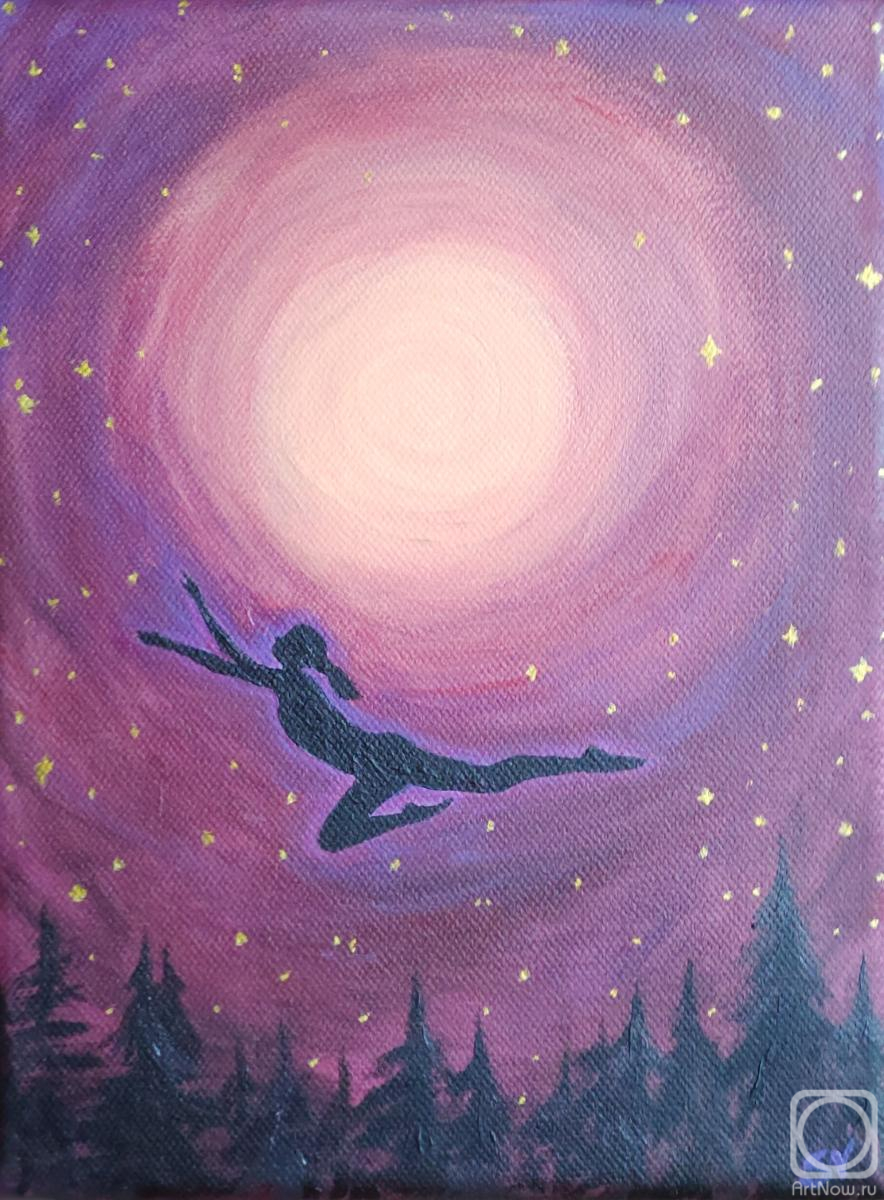 Картина. Вотинова Анастасия. Ночью