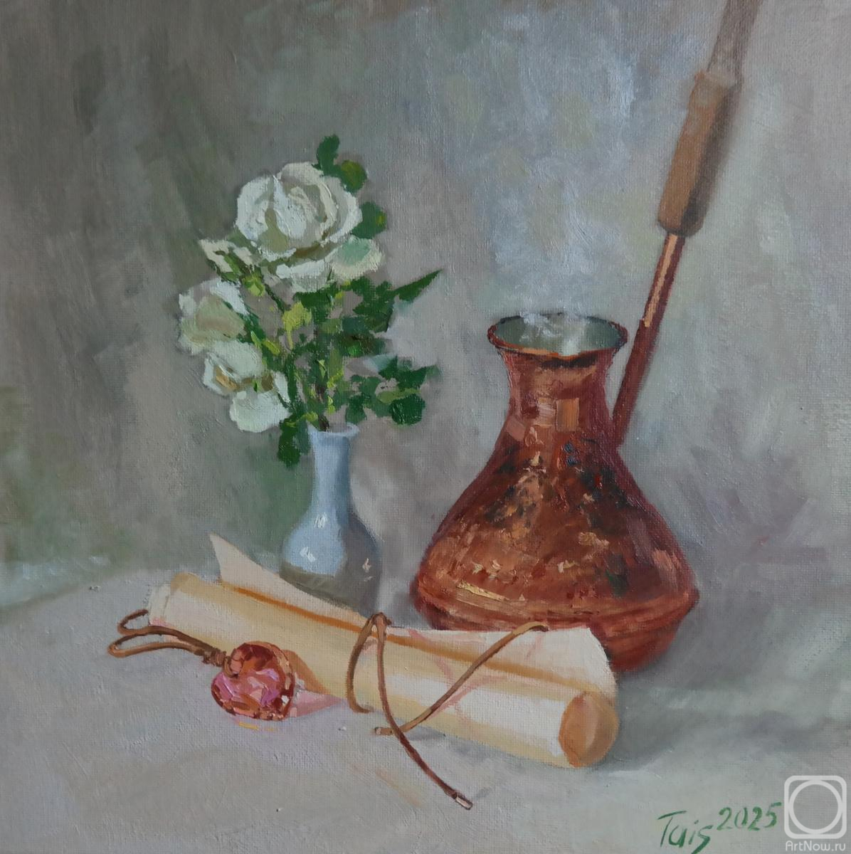 Картина маслом на холсте. Широбокова Таисия. Любовное послание нежного утра