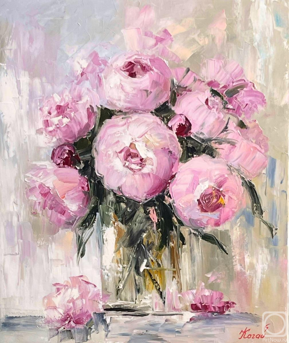 Картина. Когай Жанна. Пионы