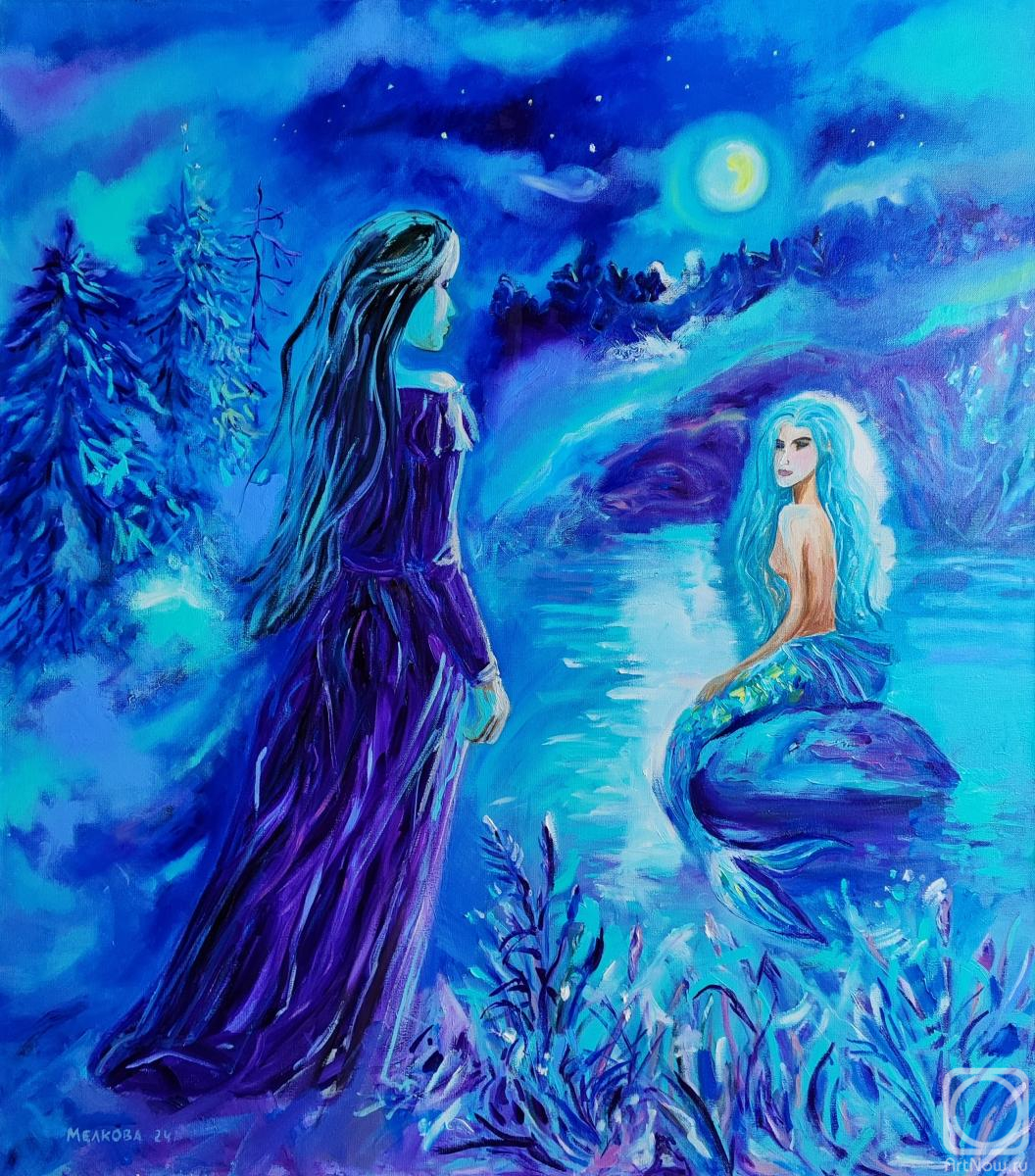 Картина маслом на холсте. Мелкова Мария. Очарованные