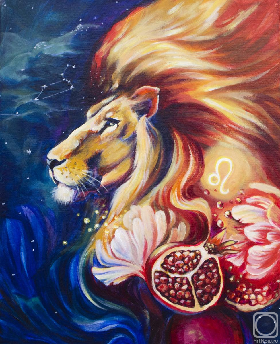 Картина. Кречетова Наталья. Лев