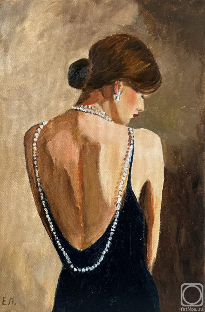 Картина маслом на холсте. Полищук Елена. Тихая роскошь