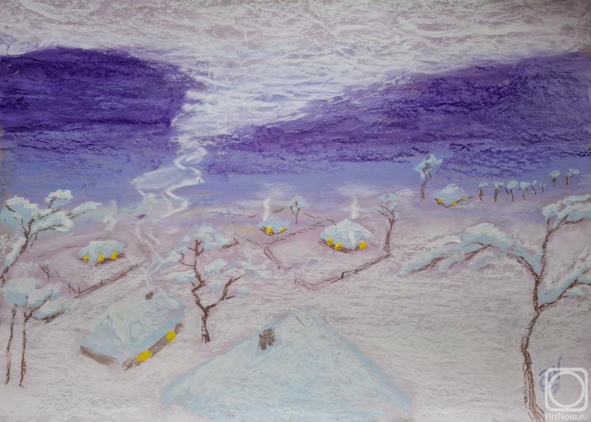 Картина. Вотинова Анастасия. Вечера на хуторе