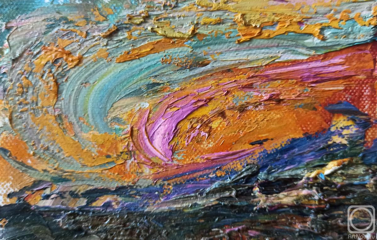 Картина маслом на холсте. Черных Василий. Стихия 22