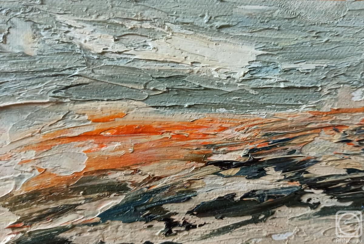 Картина маслом на холсте. Черных Василий. Стихия 24