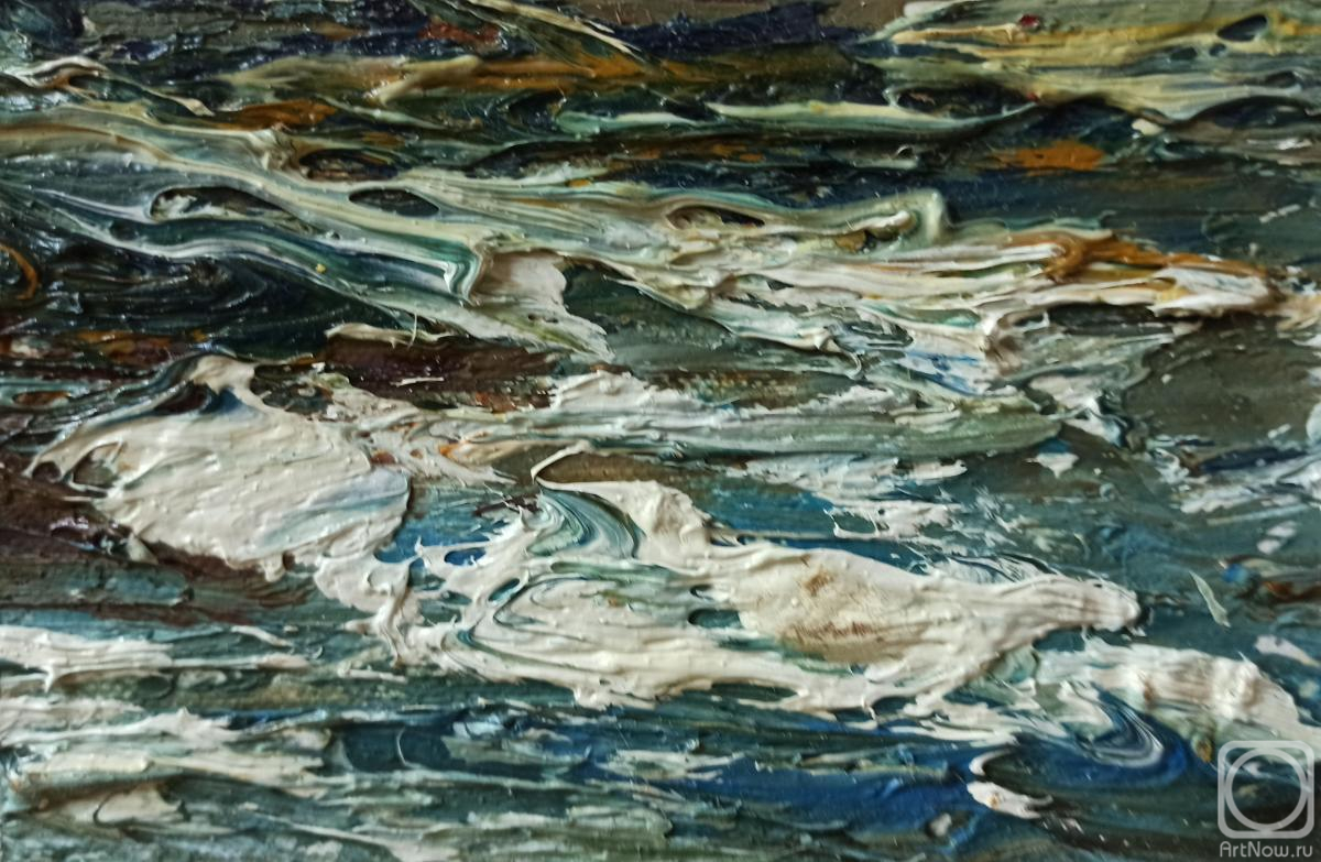 Картина маслом на холсте. Черных Василий. Стихия 25