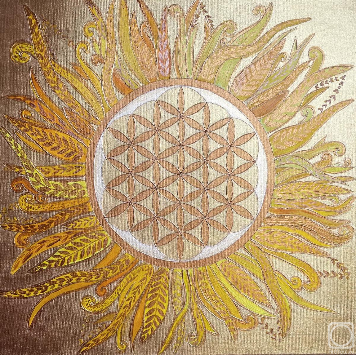 Картина. Дворникова Надежда. Лучица.Энергия РА . Солнце. Жизнь