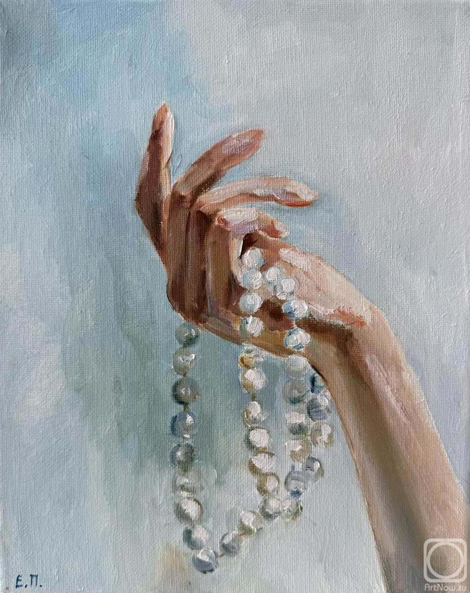 Картина маслом на холсте. Полищук Елена. Нить воспоминаний