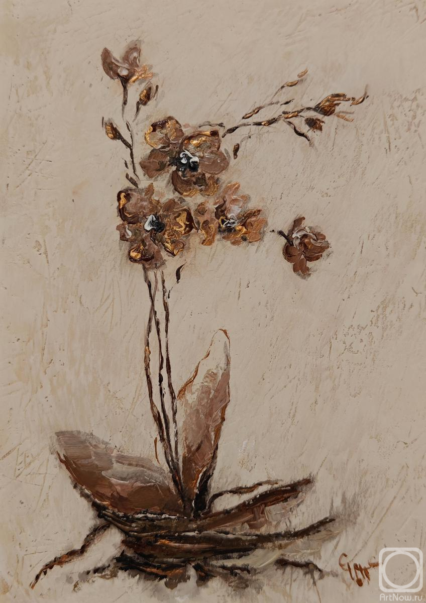 Картина. Прокофьева Ирина. Орхидея