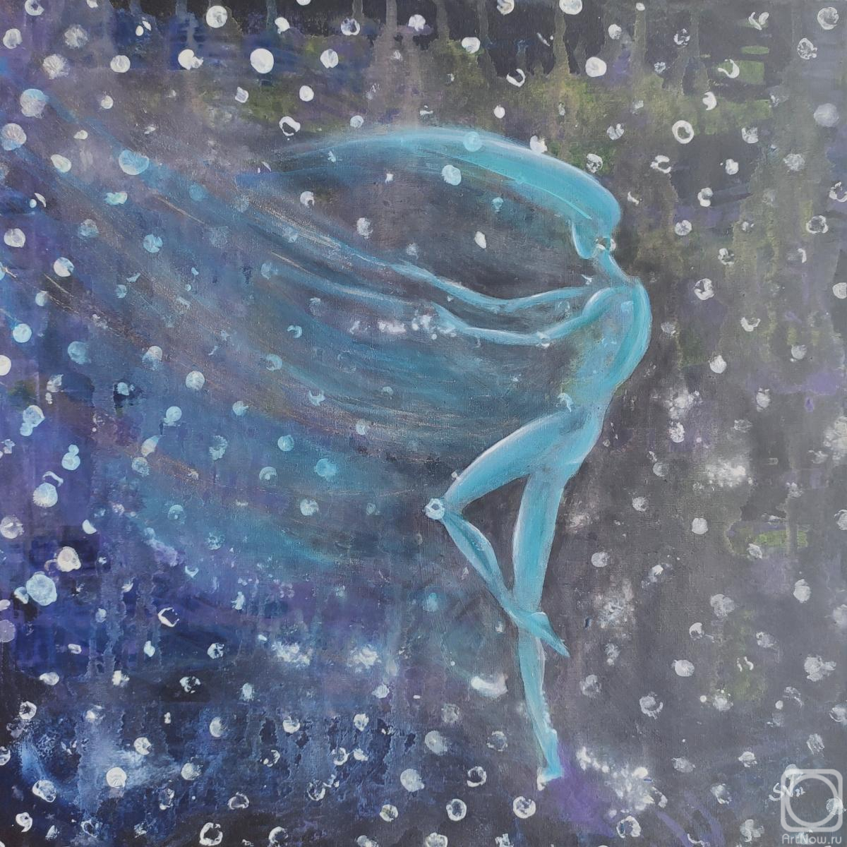Картина. Вотинова Анастасия. Снежный танец