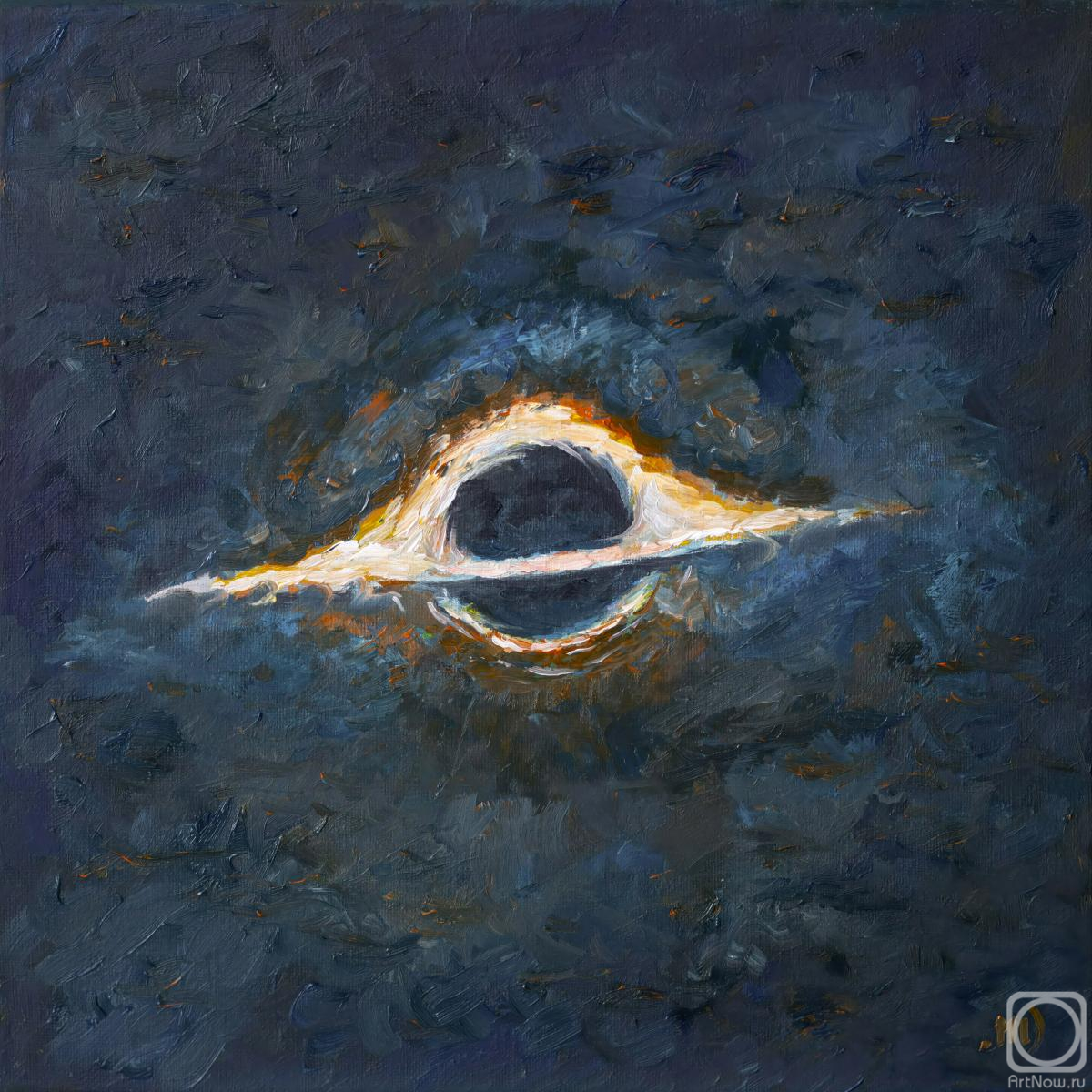 Картина маслом на холсте. Морозов Алексей. Чёрная дыра