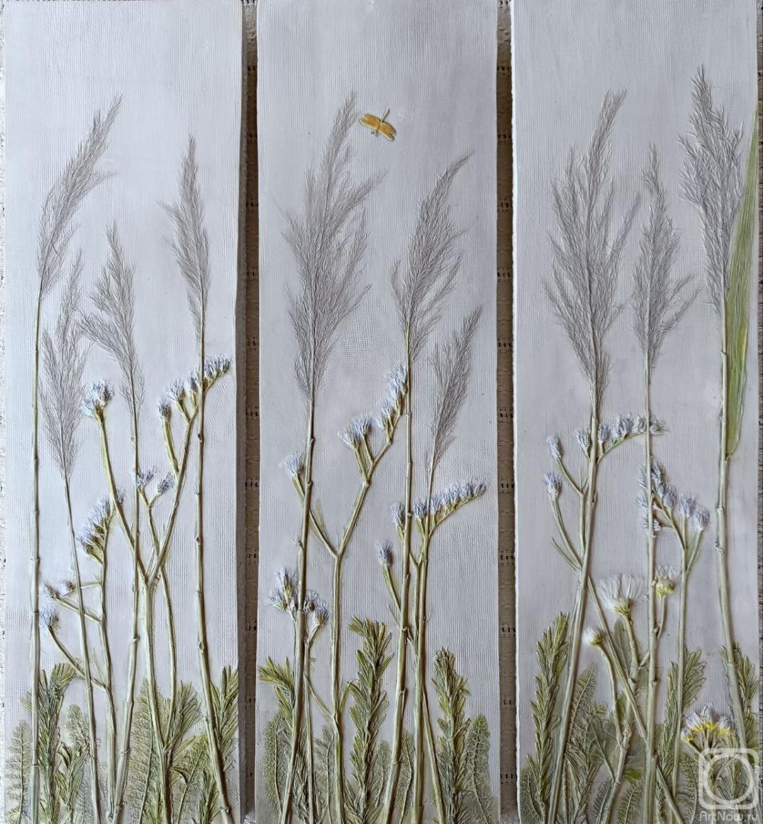 Панченя Елена. Триптих Луг с тростником