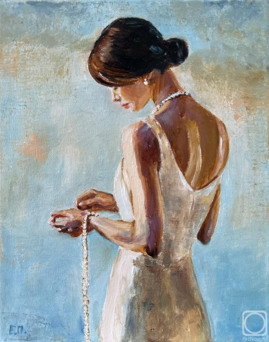 Картина маслом на холсте. Полищук Елена. Перед тишиной