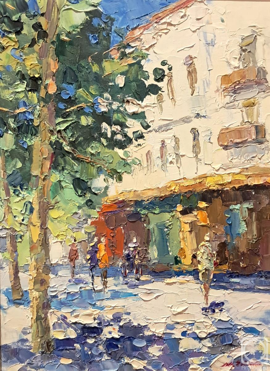 Картина маслом на холсте. Гавлина Мария. Солнечная увертюра