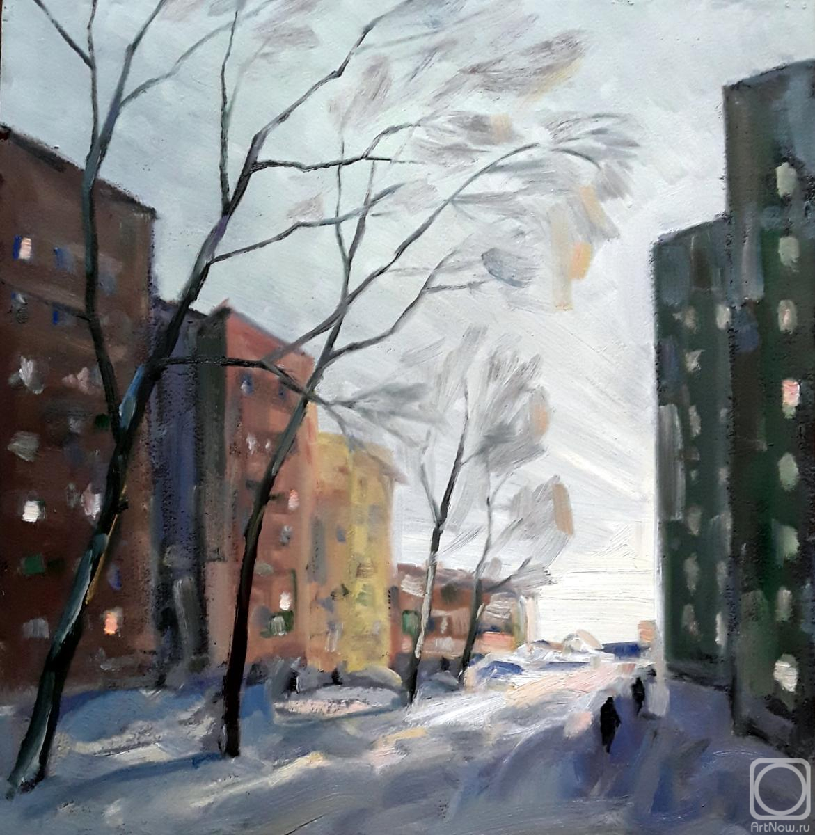 Картина. Кнэхт Александр. Январский свет