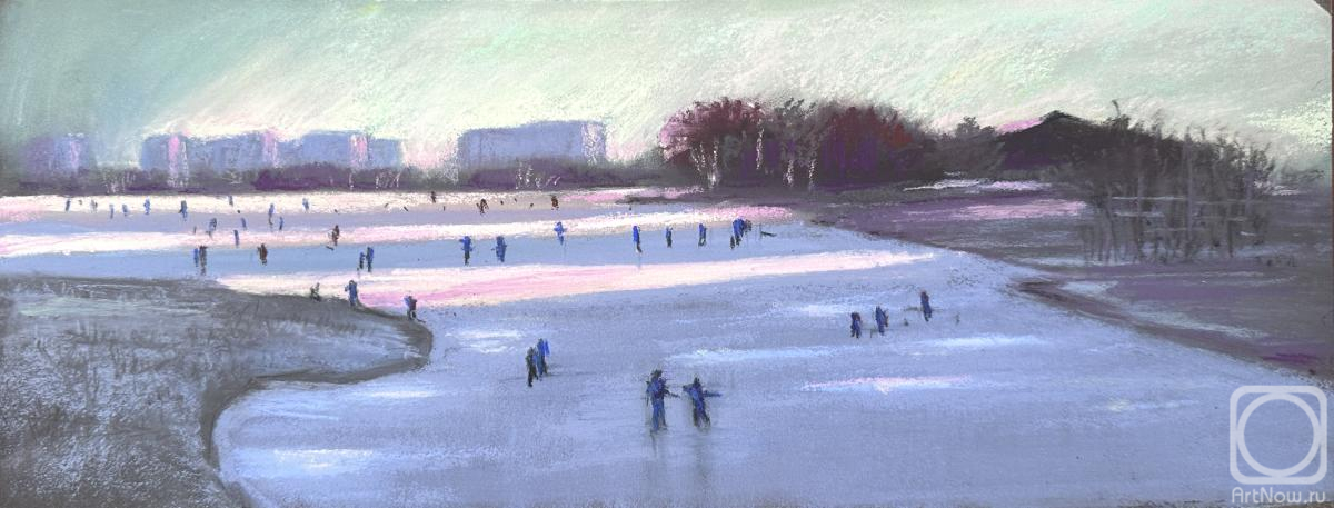 Картина. Балашова Наталья. На каток
