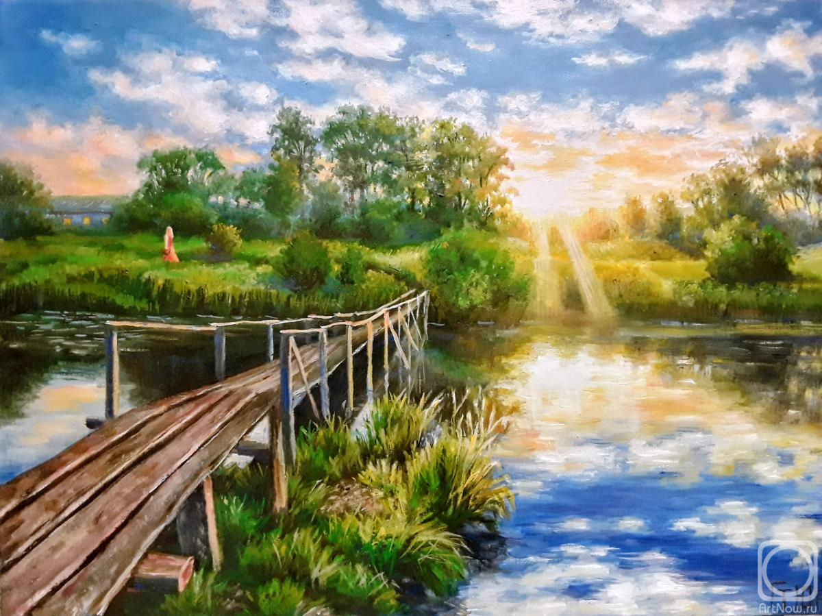 Картина. Гришутина Татьяна. Тихий летний вечер
